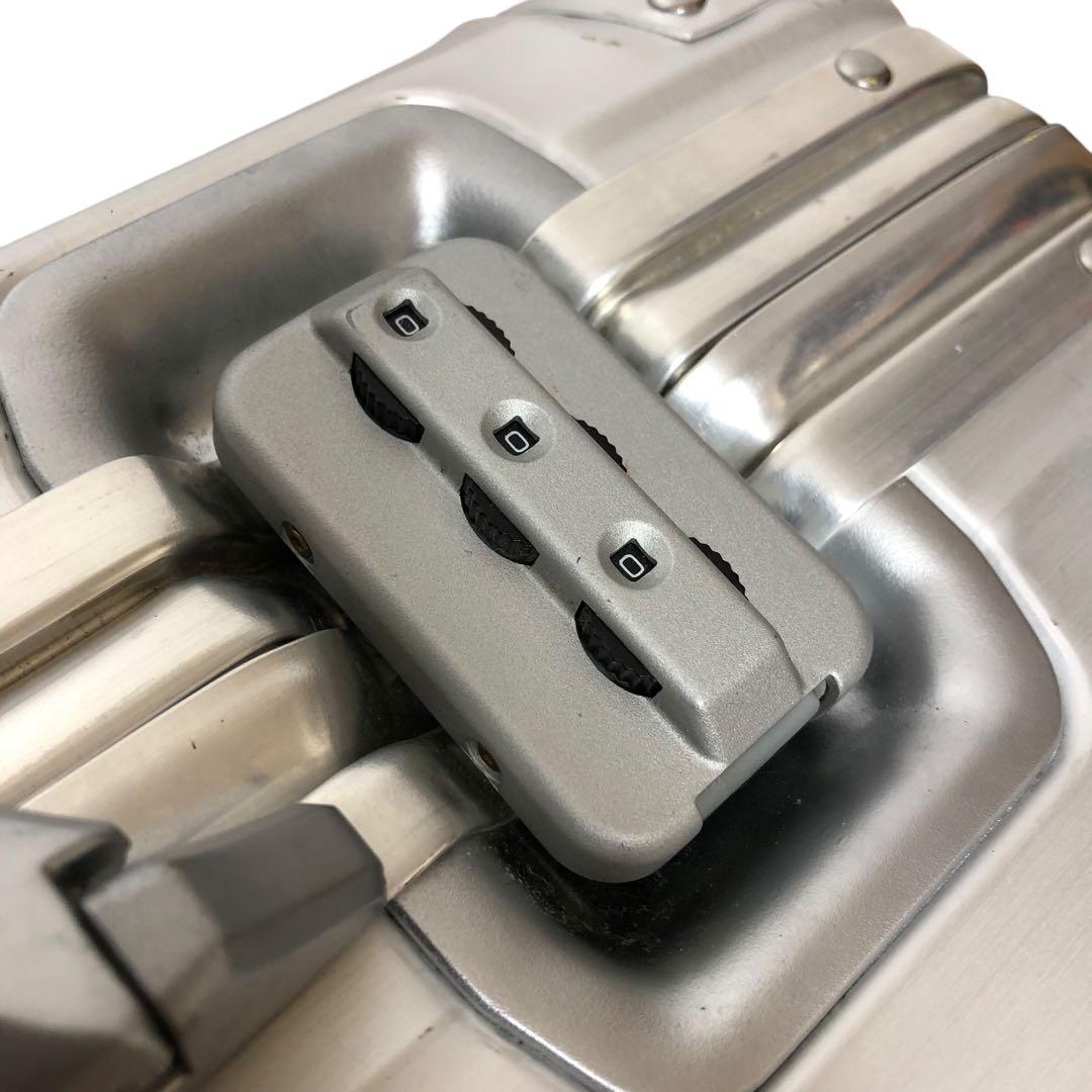 【廃盤】リモワ トパース 2輪 929.52 ダイヤルロック キャリーケース