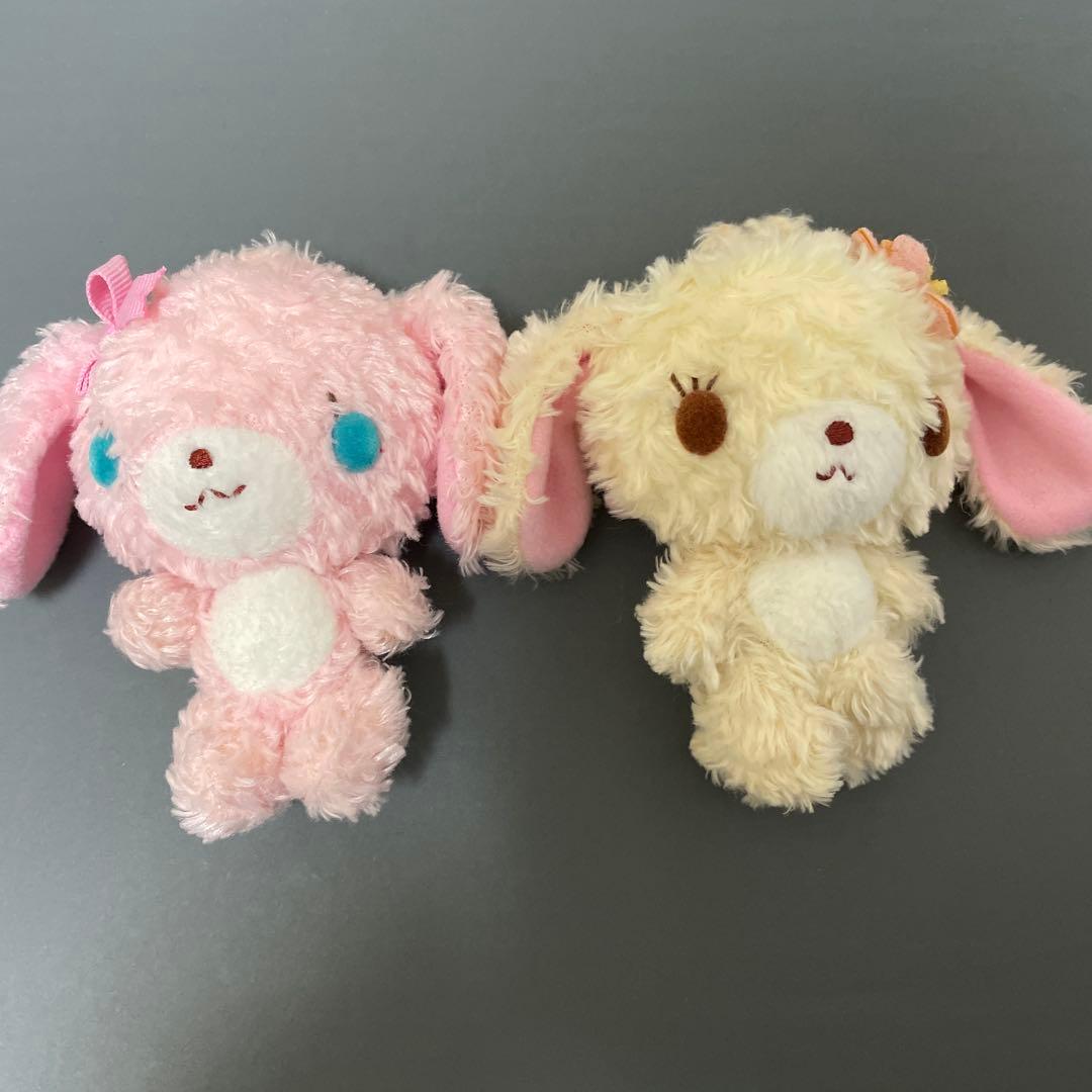 シュガーバニーズ　はなうさ、ももうさ　ぬいぐるみマスコット