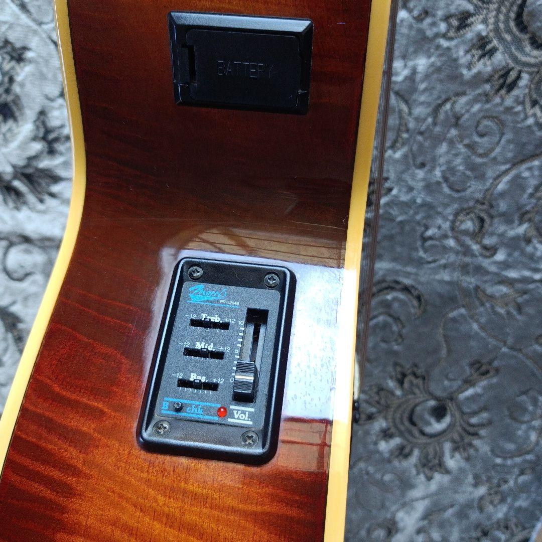 キング・オブ・フラットトップJ-200モデル モーリスJ-130E エレアコ