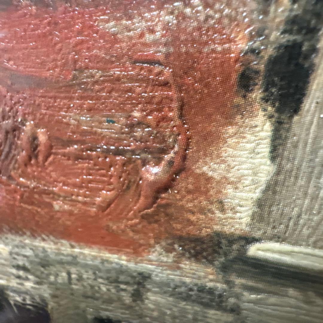 荻洲高徳　おぎすたかのり　「バルコン　ベニス」　8号油絵　レプリカ