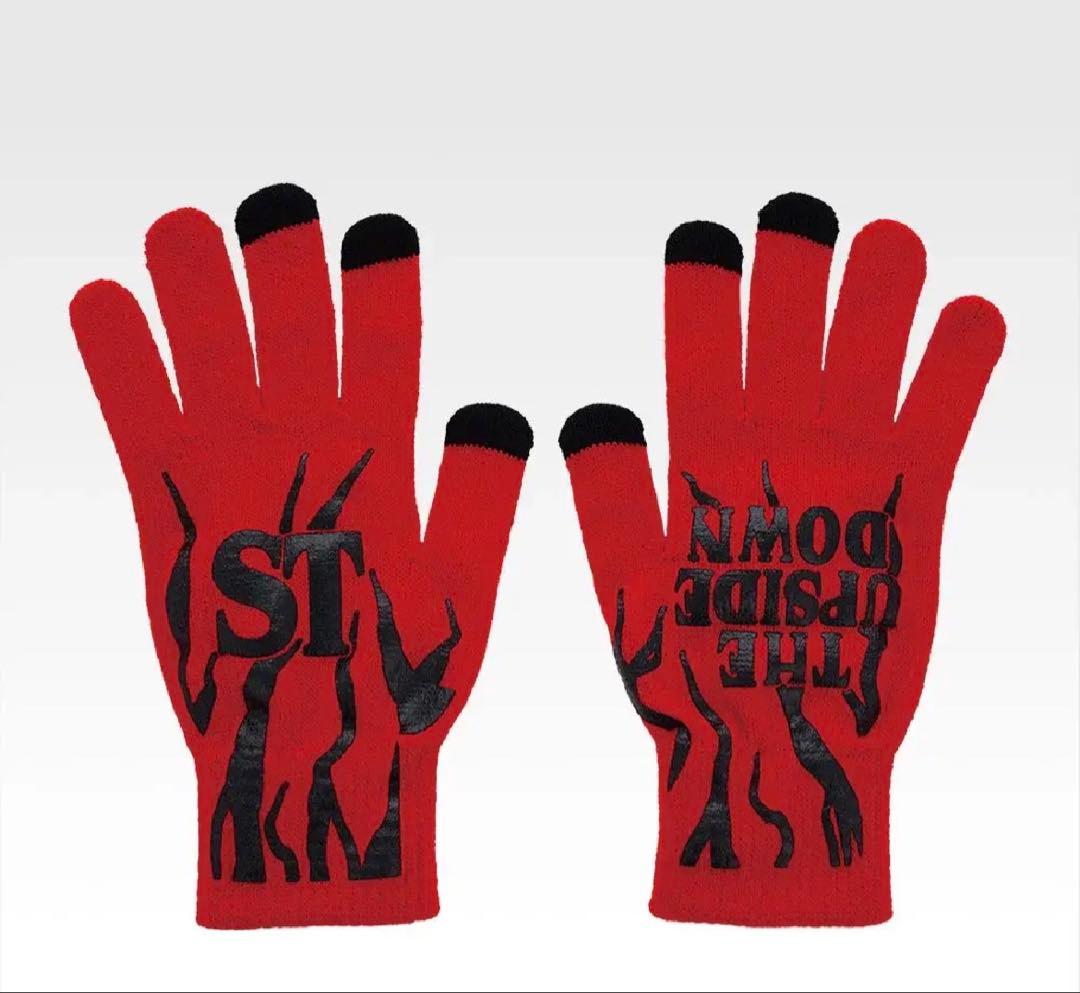 デモゴルコンフィギュアとストレンジャーシングスの手袋セット