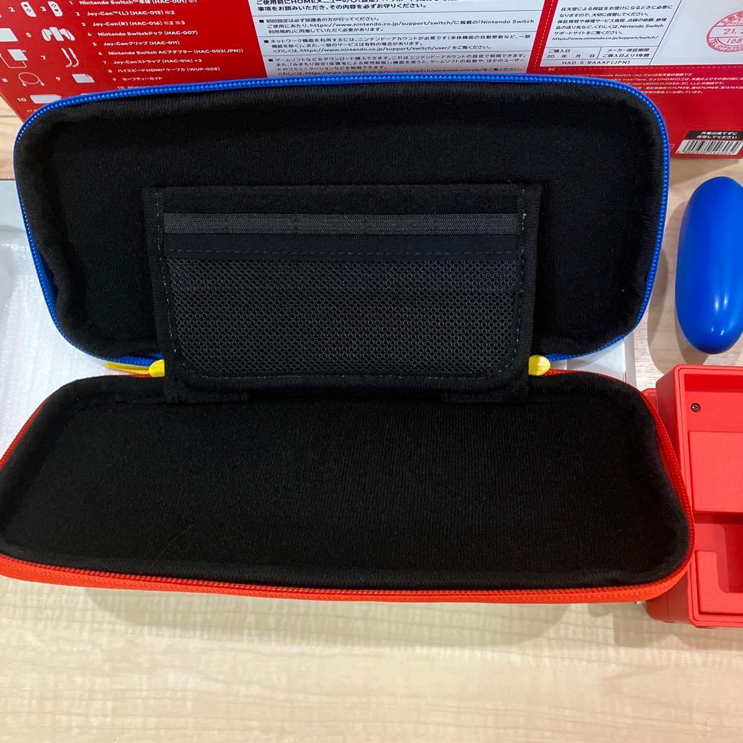 スイッチ　本体　マリオレッド ブルー　限定品