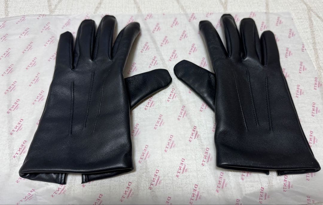 DENTS デンツ レザーグローブ シープスキン カシミヤライニング 7.5