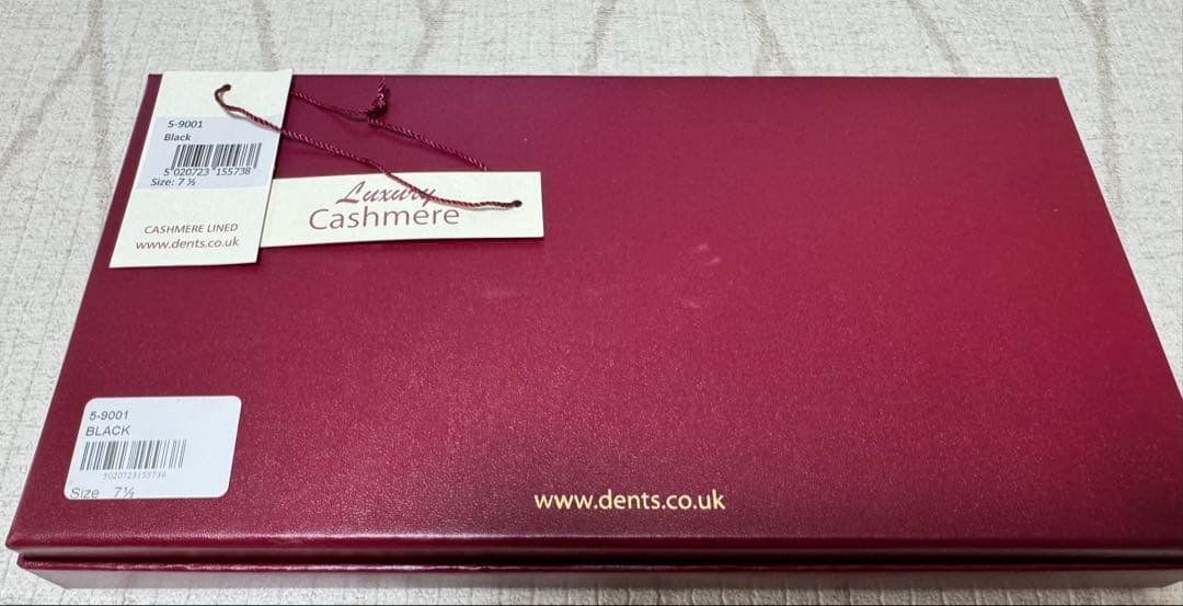 DENTS デンツ レザーグローブ シープスキン カシミヤライニング 7.5