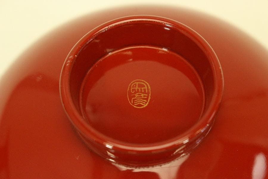 平安象彦作 梅蒔絵 お屠蘇 揃 共箱(A984)