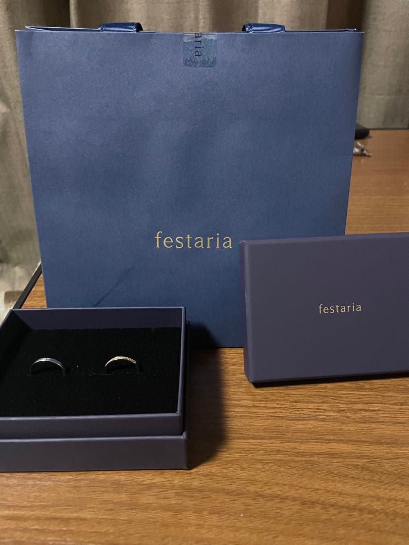 festaria リング ペアリング
