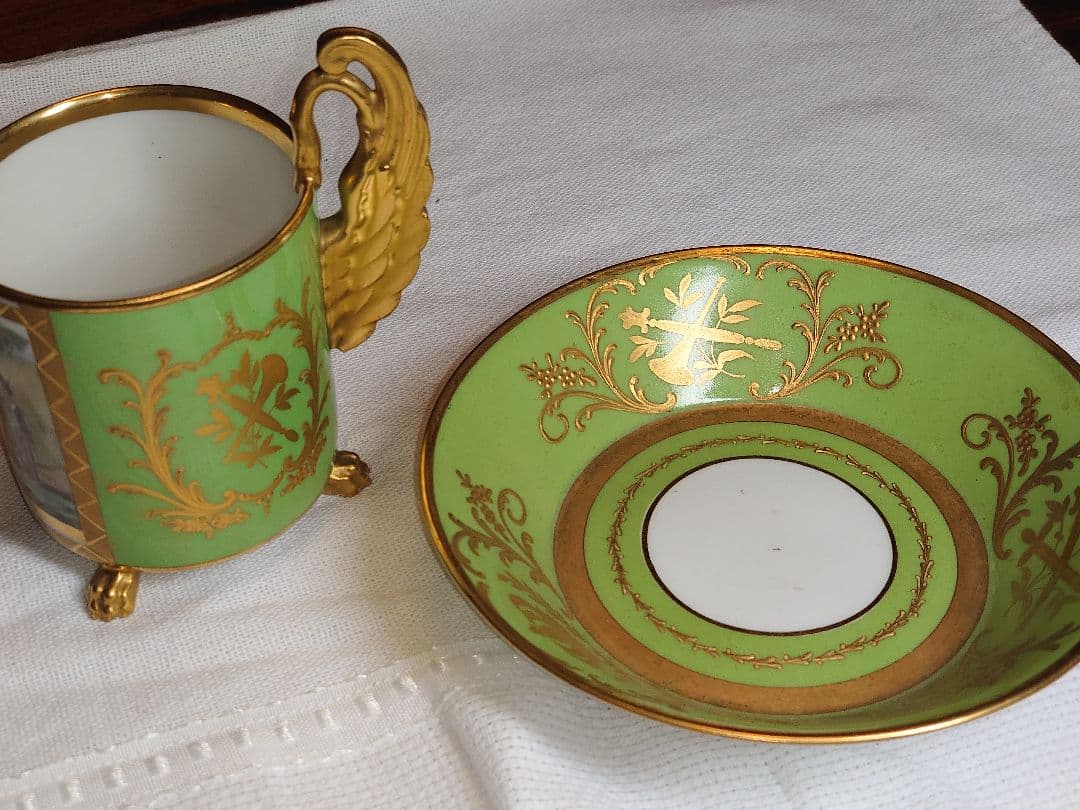 アンティークカップ　ナポレオン