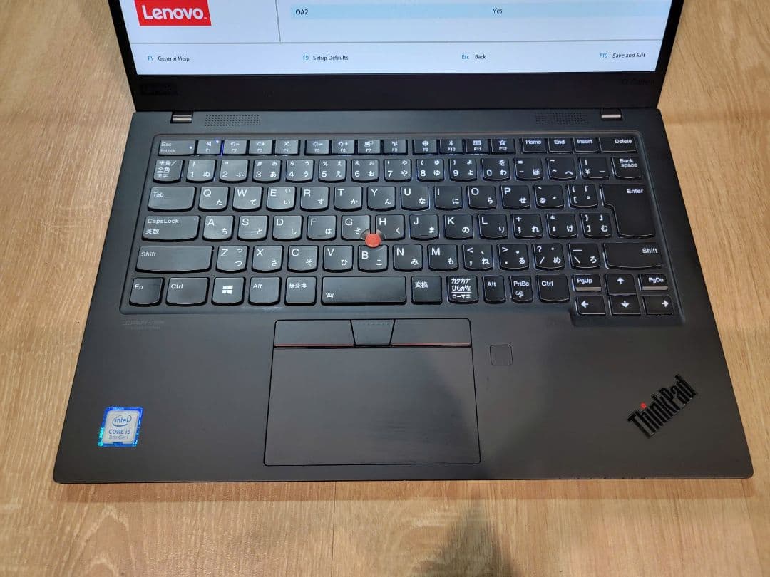 X1 Carbon Gen7 i5 第8世代 メモリー8GB SSD 256GB