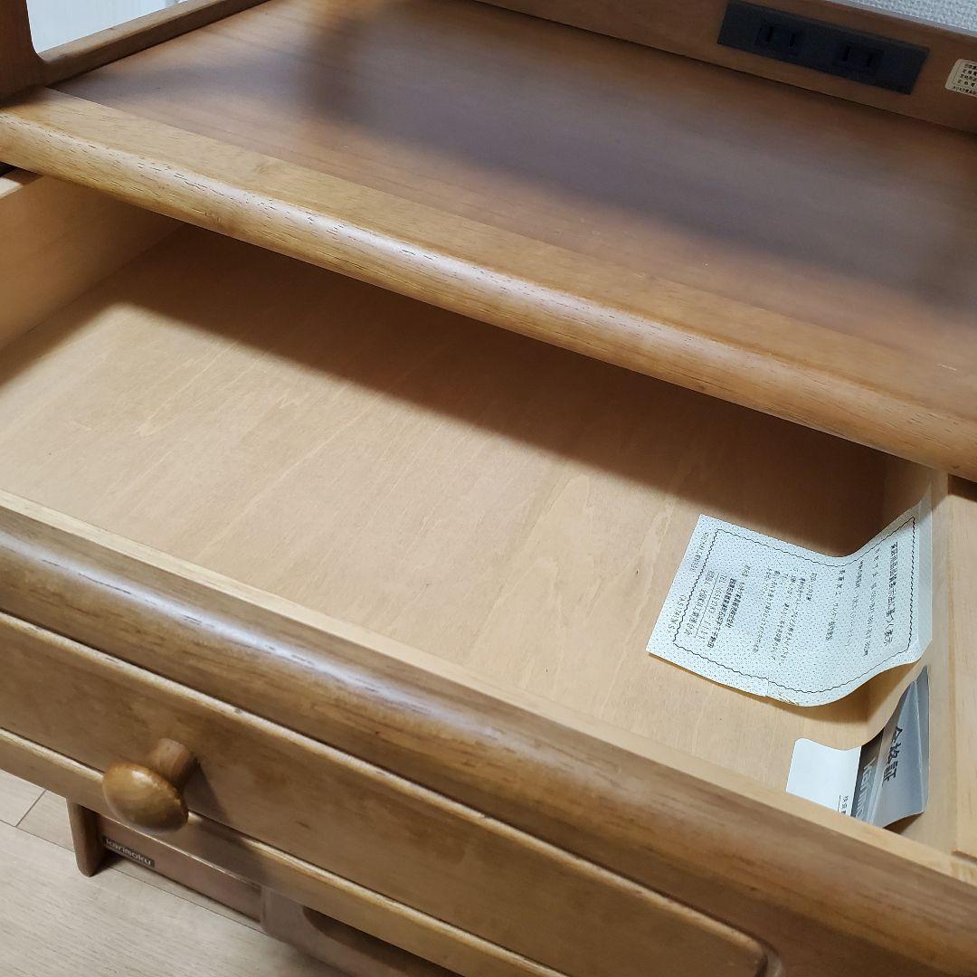 karimoku カリモク 家具 電話台 飾り棚 高級家具 レンジ台 極美品