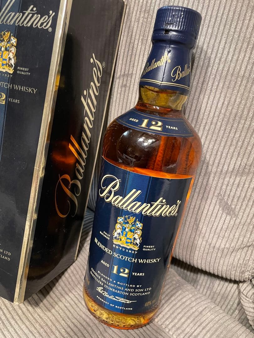 バランタイン12年 丸ボトル【終売品】