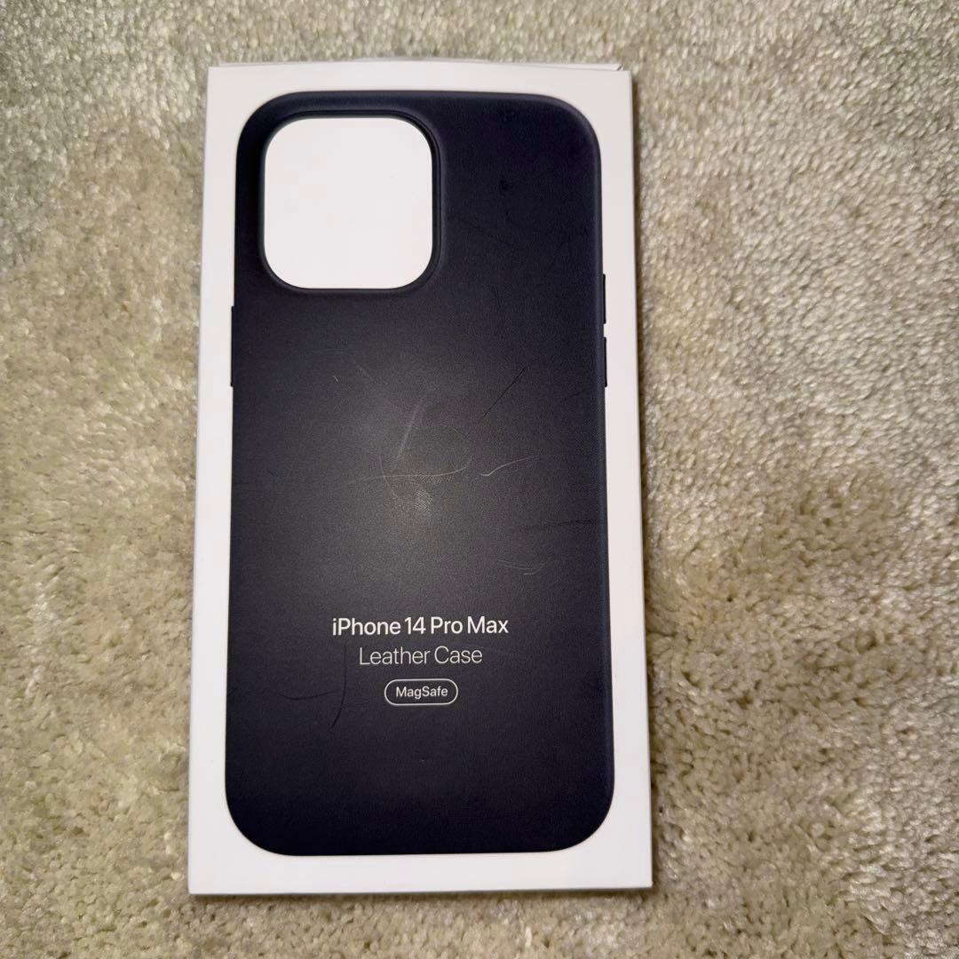 iPhone 14Pro max純正レザーケース