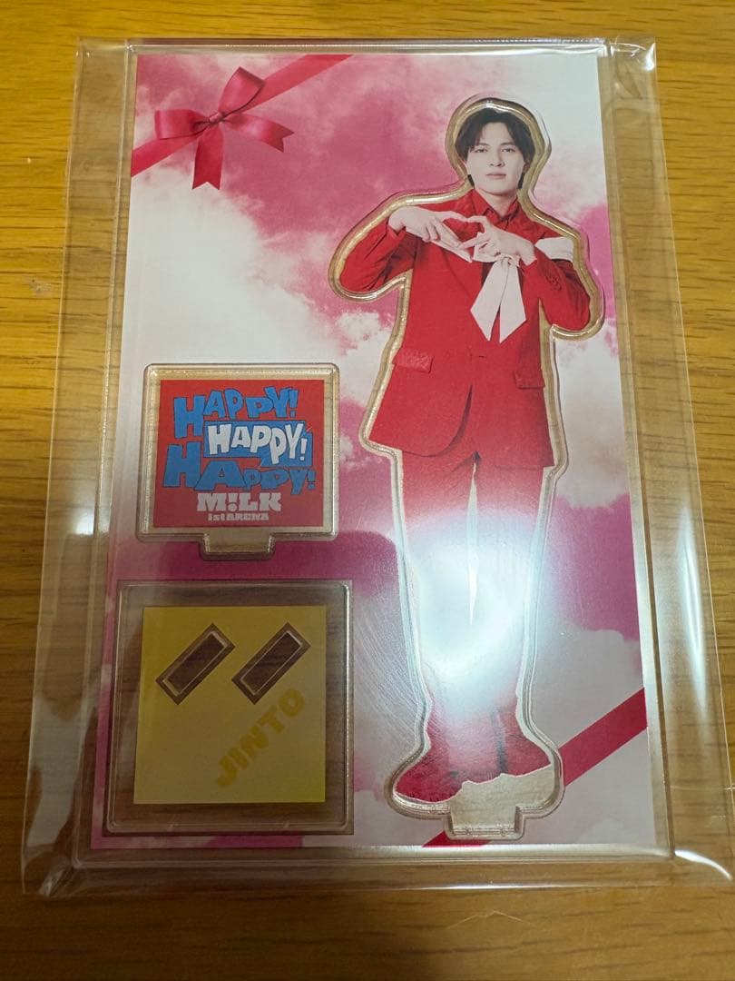 M!LK 吉田仁人 ハハハッピー 赤衣装 アクスタ