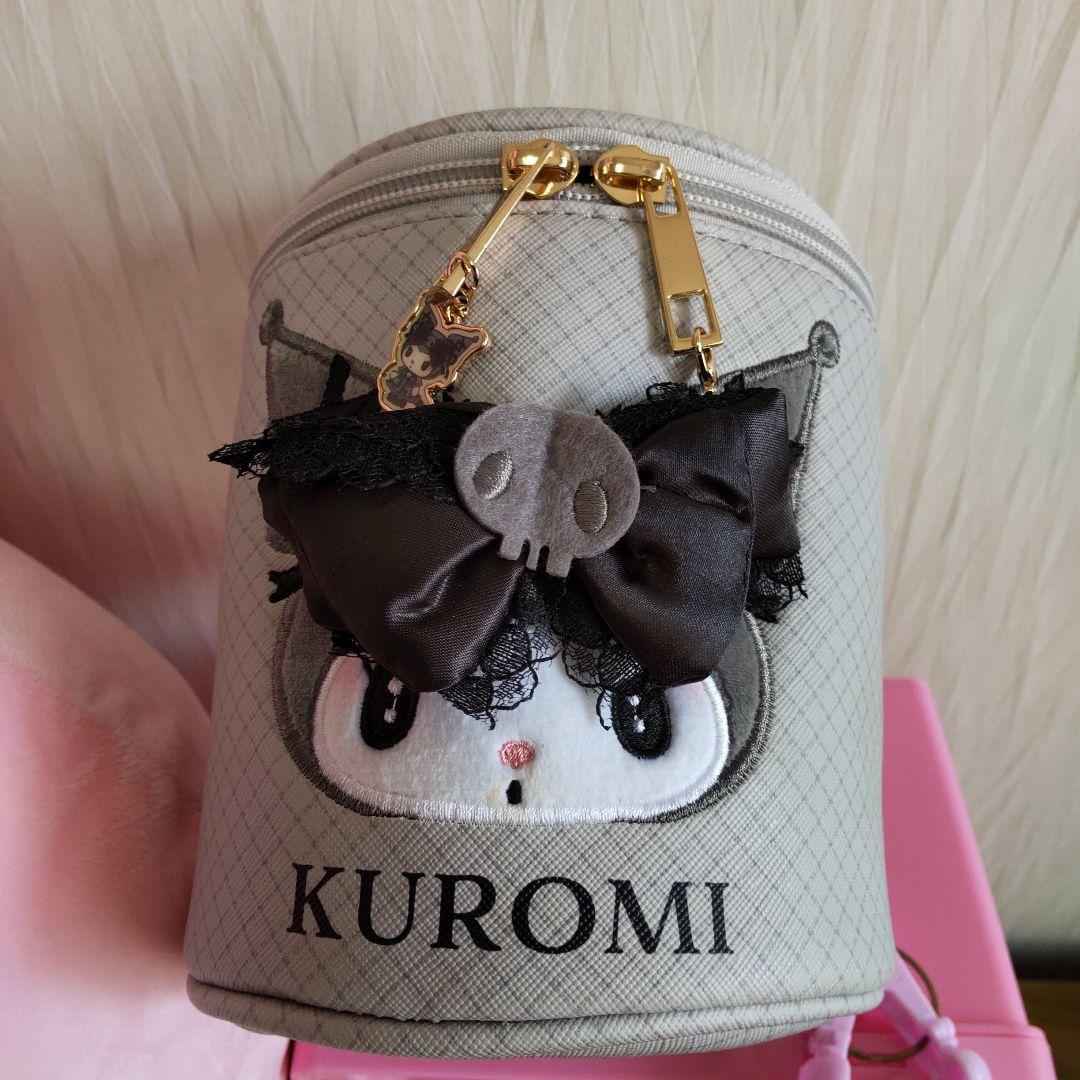 My Melody&KUROMIまとめ売り16点2段BOXバッグポーチミニタンス