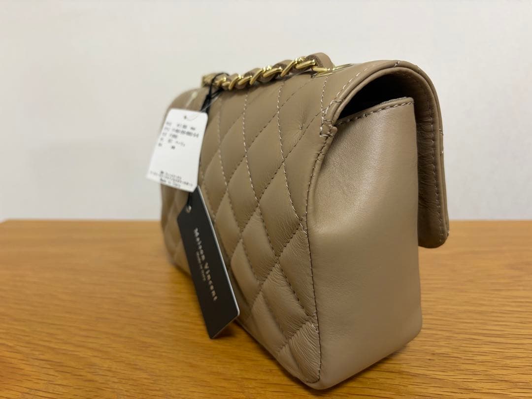 NOBLE キルティングチェーンバッグ Maison Vincent