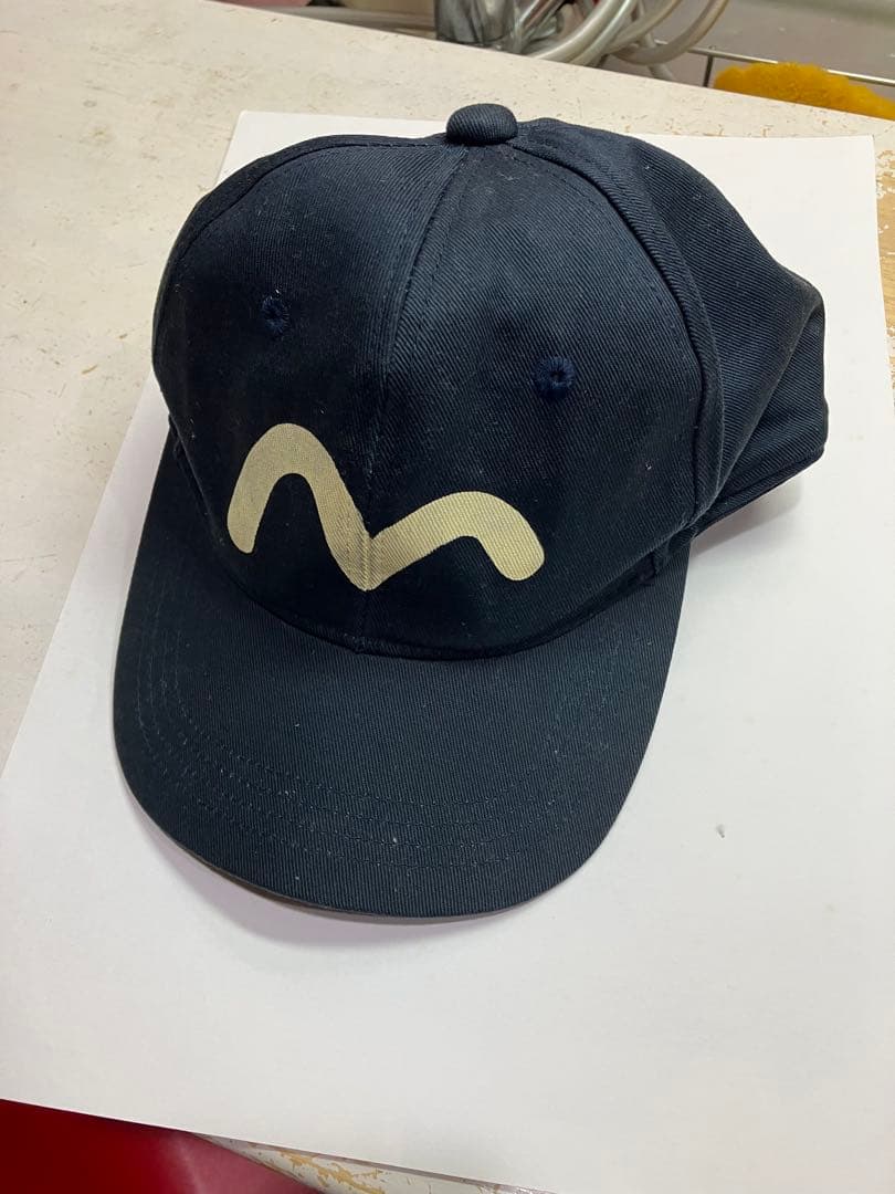 古いevisu カモメ ロゴ入り ベースボールキャップ中古品