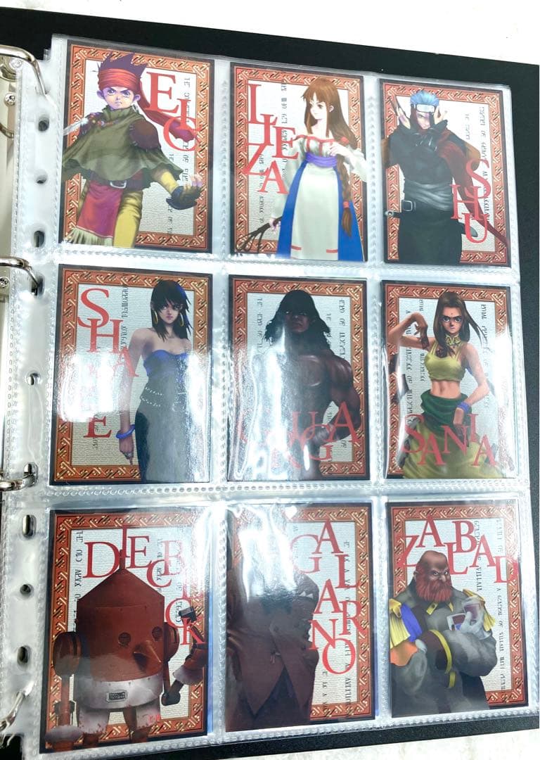 【袋出し品】182枚セット アークザラッド1・2オフィシャルカードコレクション