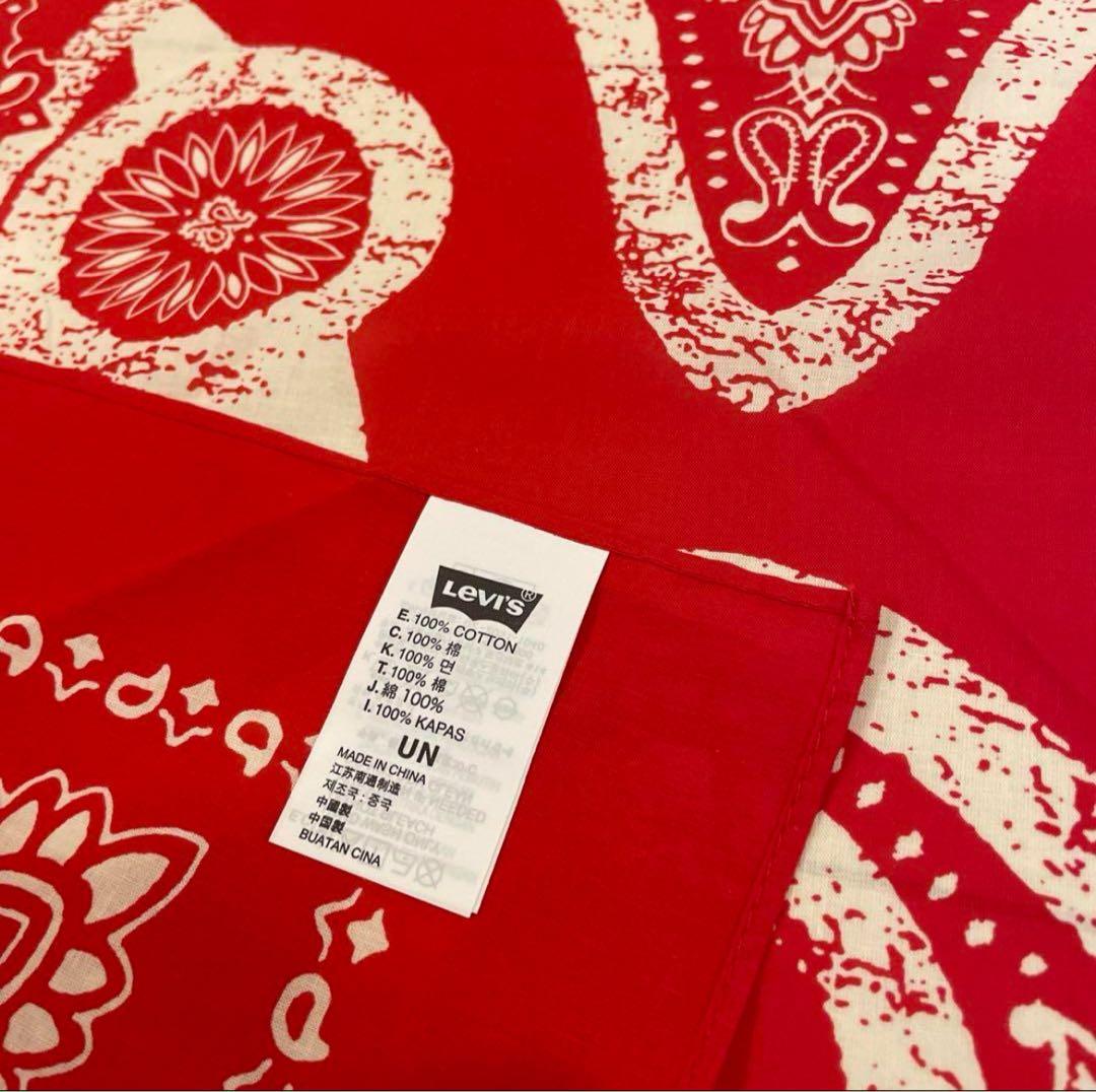 levi's mononoke バンダナレッド　もののけ姫 リーバイス
