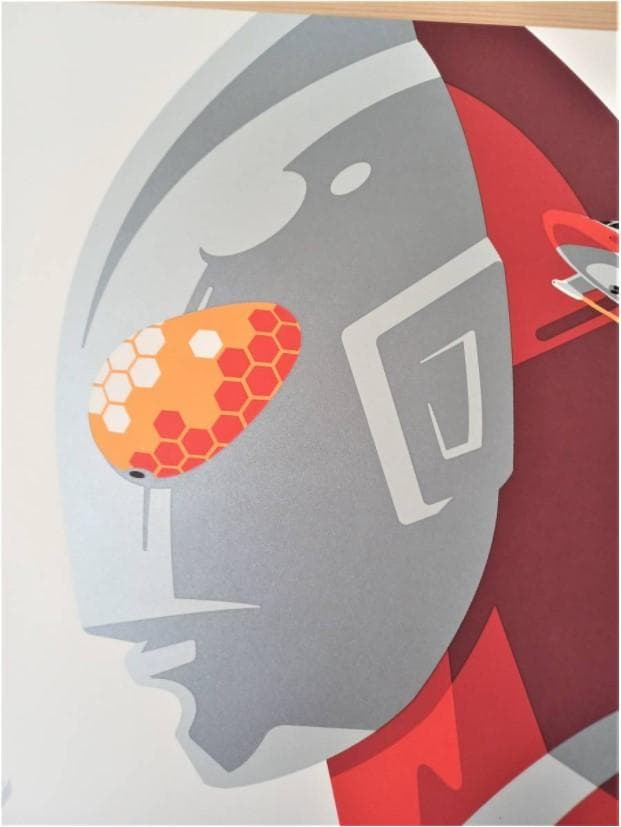 ウルトラマン55周年記念公式シルクスクリーンポスター　円谷プロ　レッドキング