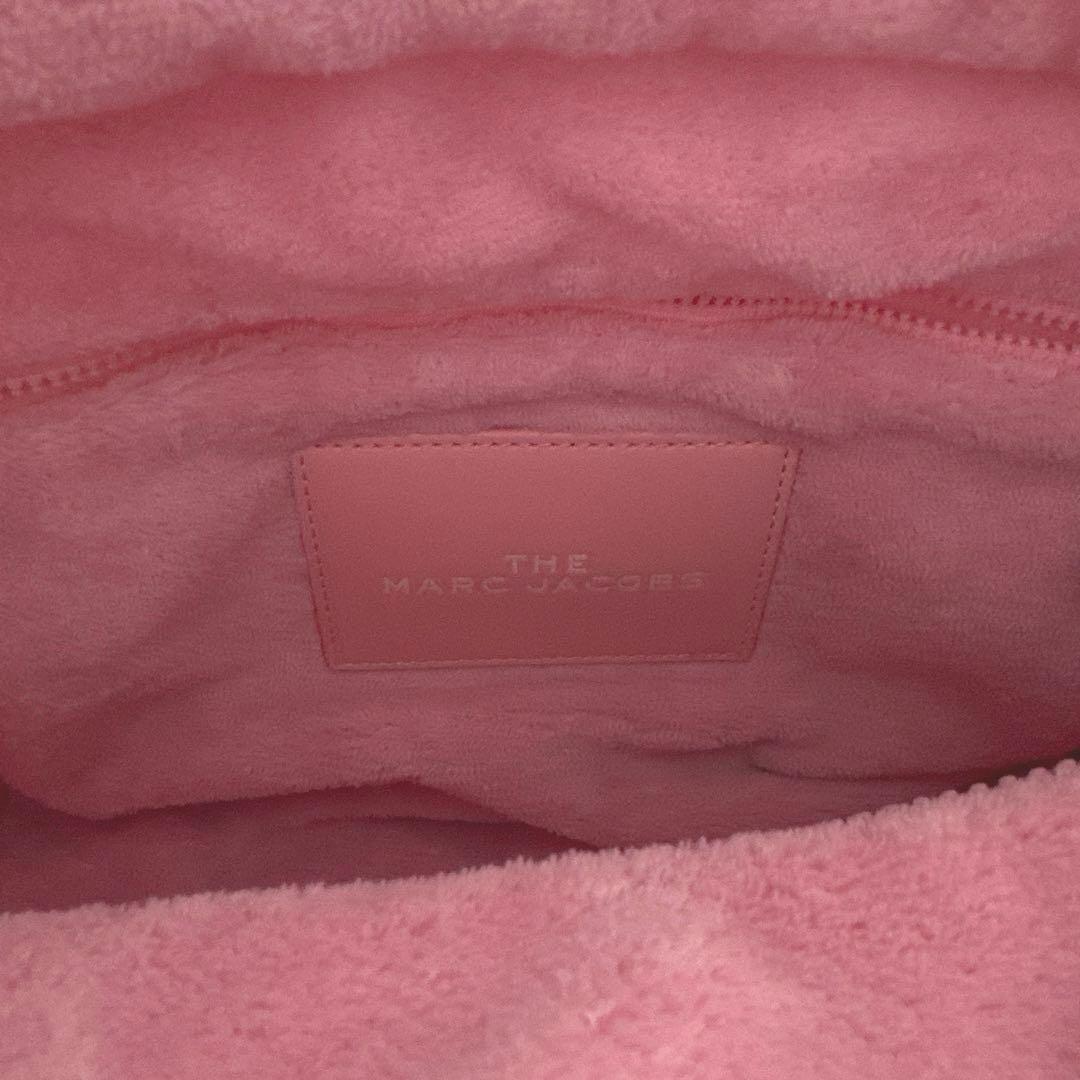 マークジェイコブス　ザトートバッグ　ファー2wayショルダーバッグ　ピンク