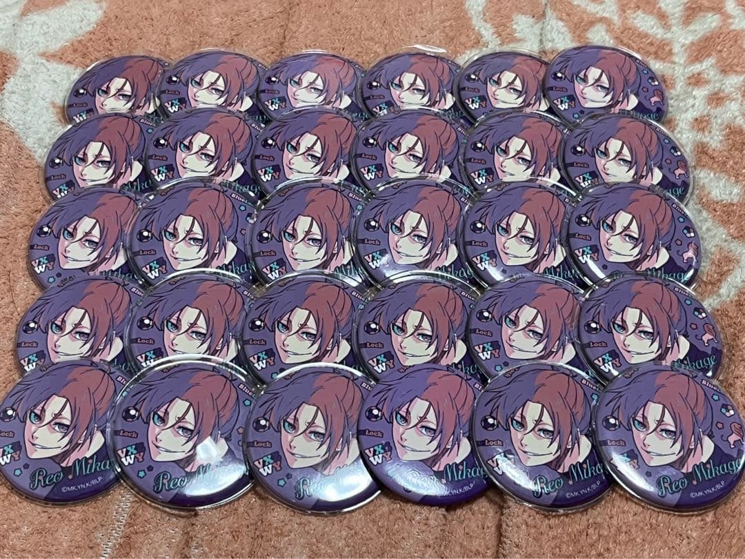 ブルーロック 御影玲王 アニーク 缶バッジ まとめ