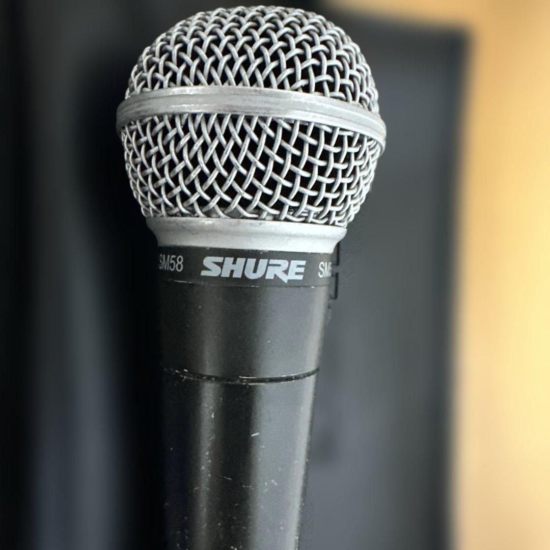 SHURE　SM58 2本セット　メキシコ製　音出しOK