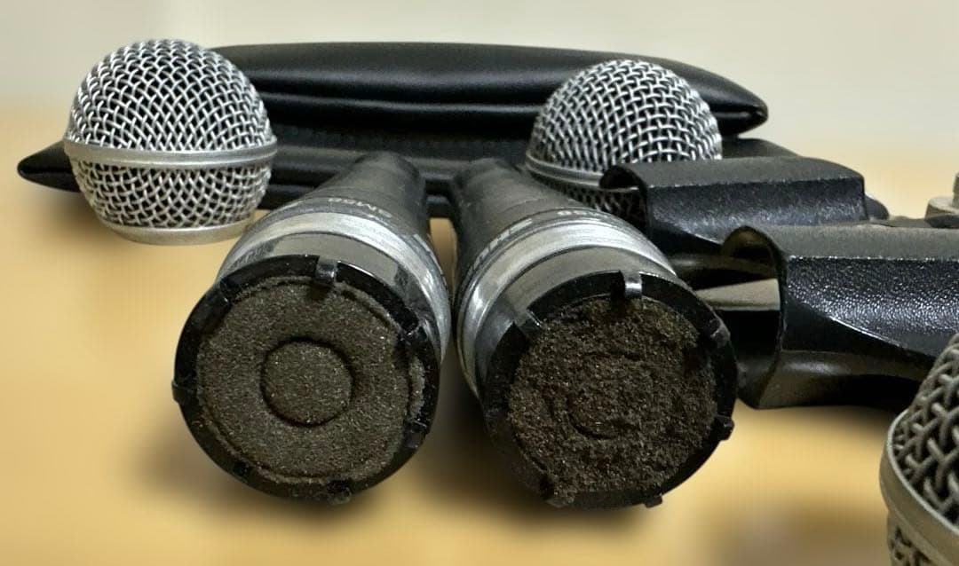 SHURE　SM58 2本セット　メキシコ製　音出しOK