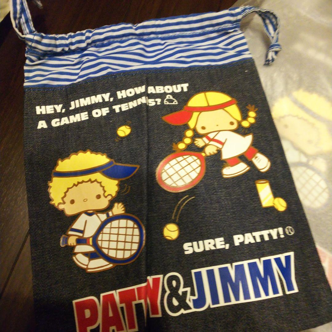 パティ& ジミー デニムトートバッグ &  巾着袋