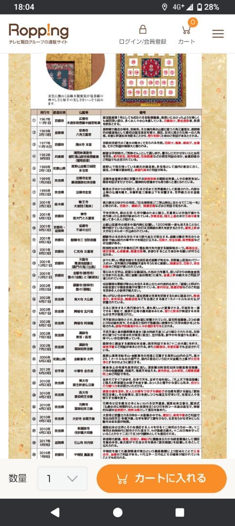 天恵切手曼荼羅 全29種 コレクション