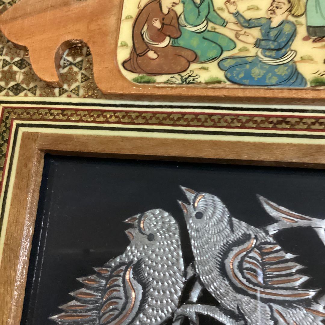 壁掛け　美術品　中東