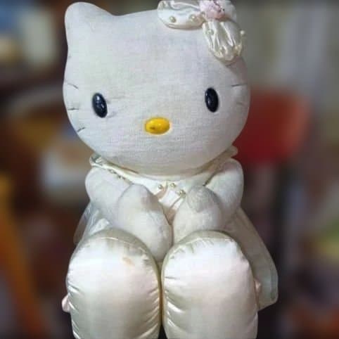 ハローキティ超レア24周年限定バースデードールBIGぬいぐるみ1998年製