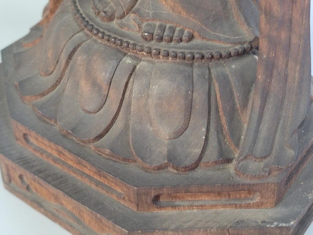 仏教美術 時代 木彫刻 観音菩薩像