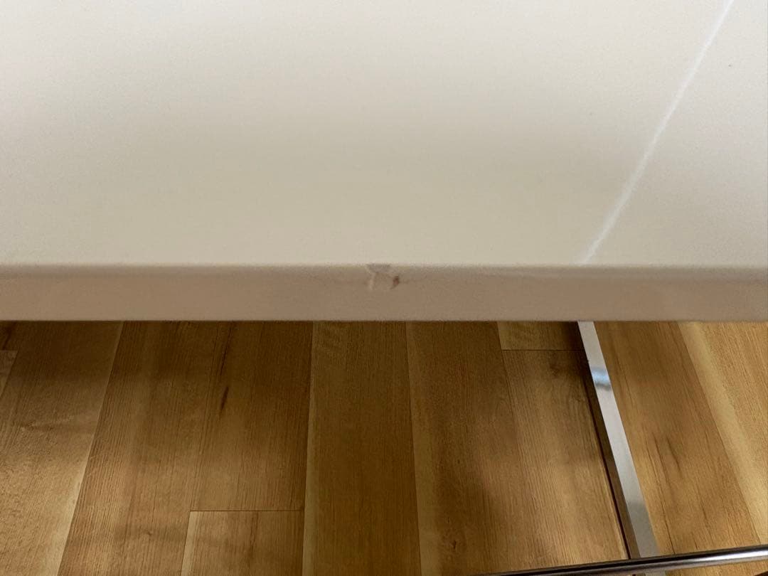 サンワダイレクト パソコンデスクW120×D60×H70cm・鏡面仕上げ