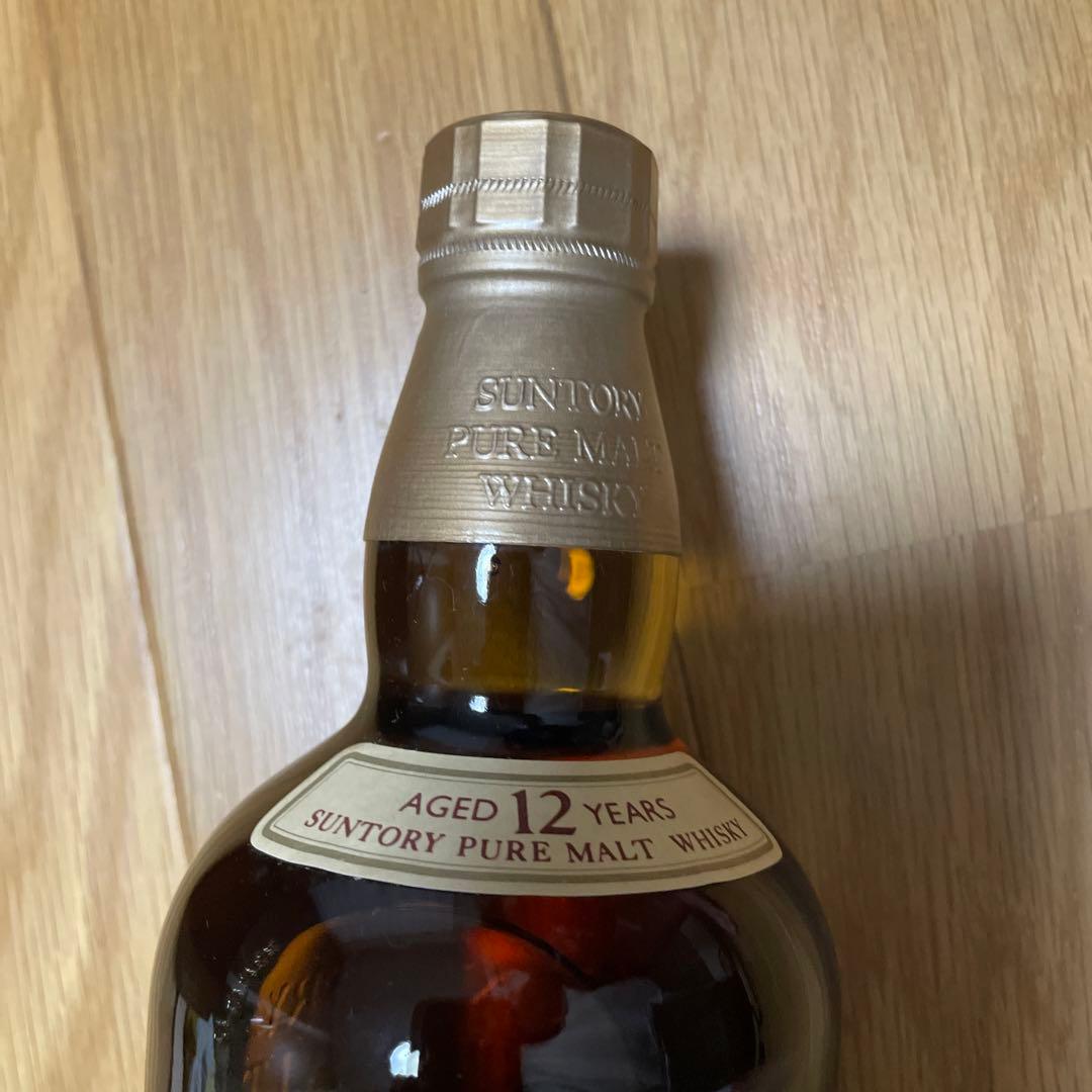 サントリー 山崎12年 750ml 旧品木箱入り　SYA1N