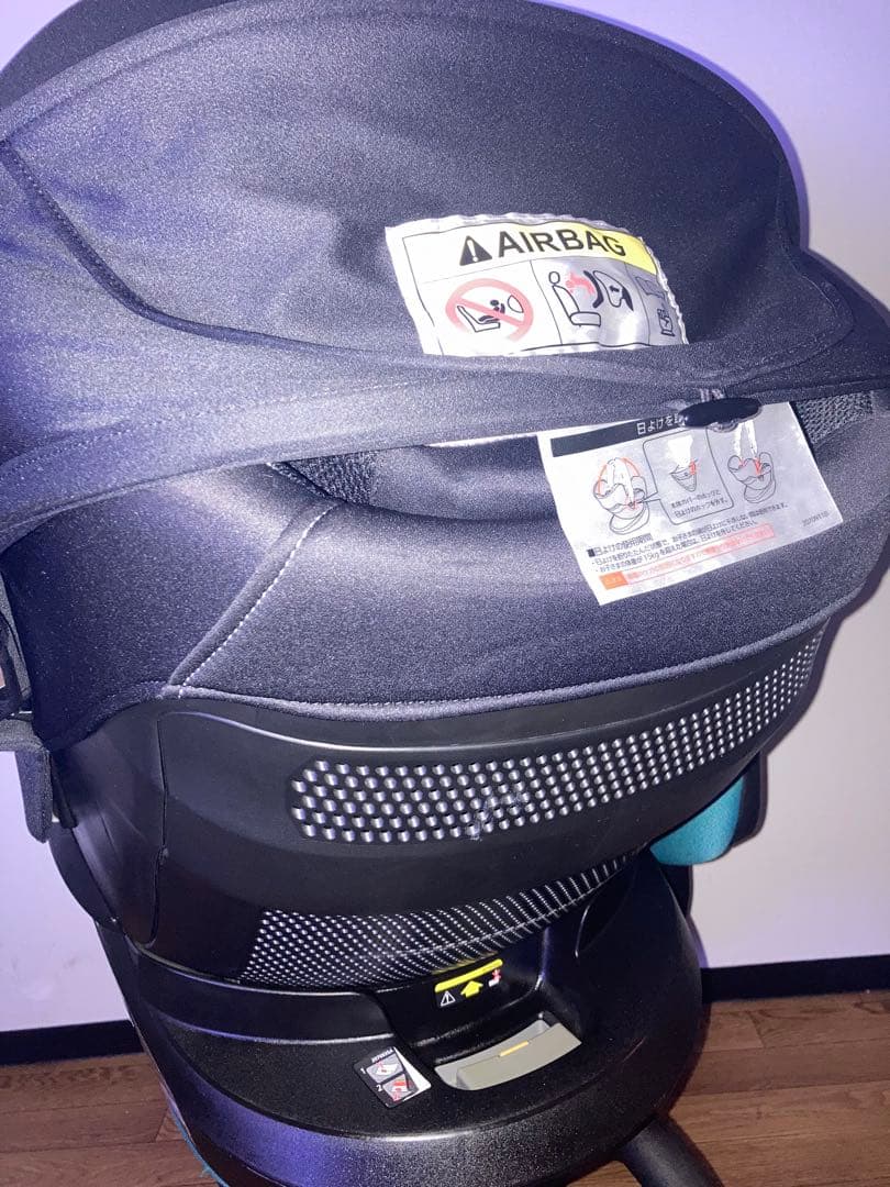 エールベベ⭐️isofixクルット3iグランス最高位チャイルドシートクリーニング済