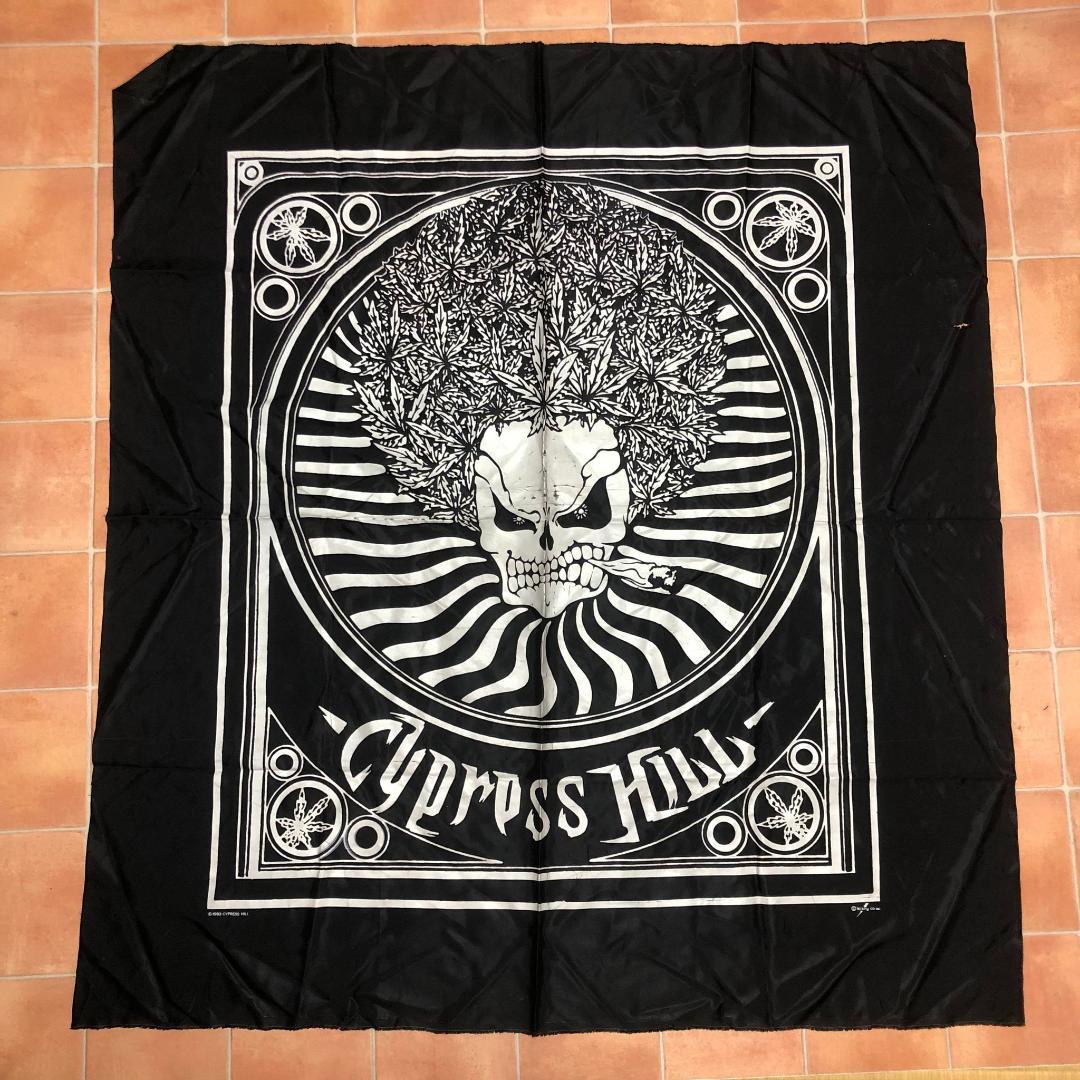 希少サイプレスヒル９３年製タペストリー当時ハリウッドで購入Cypresshill