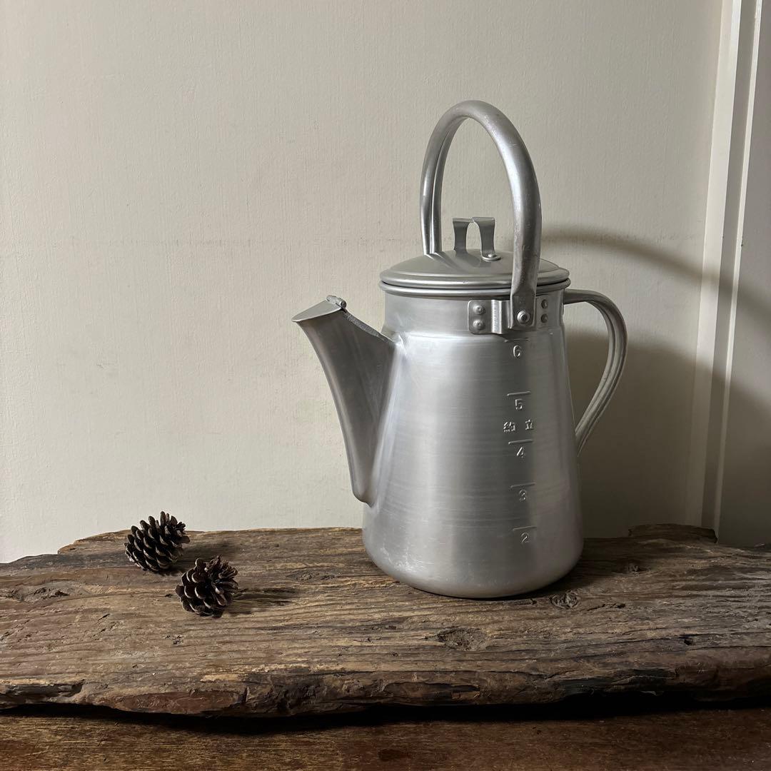 レトロ　ミルクポット　昭和アンティーク　給食　古道具　ディスプレイ　検(李朝)