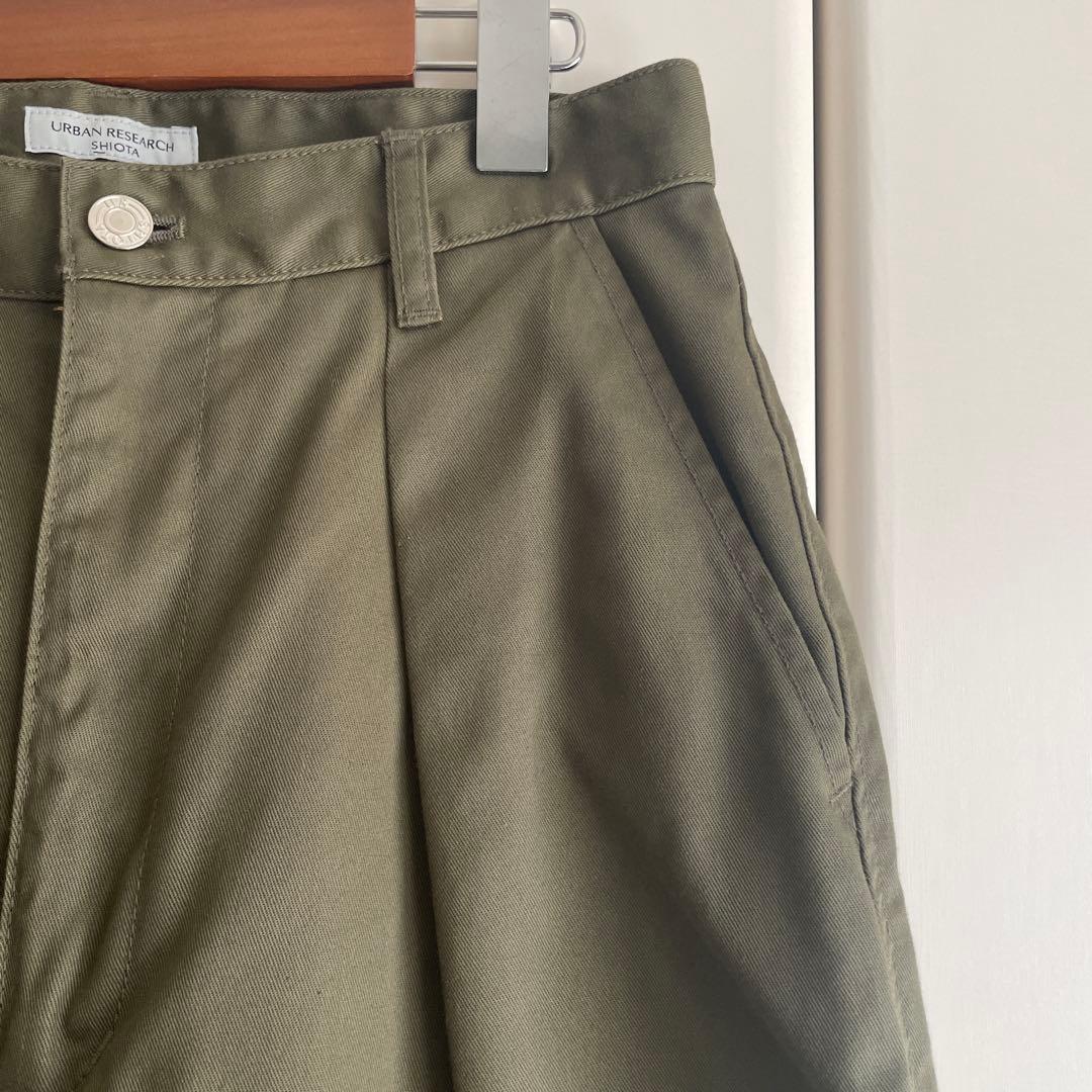 MAX　新品未使用⭐︎アーバンリサーチ×SHIOTA ワイドチノパン