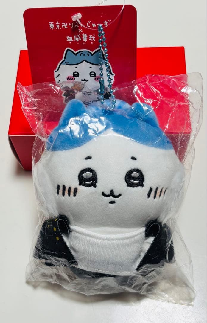 ちいかわ 東京卍リベンジャーズ コラボ マスコットチェーン ハチワレ