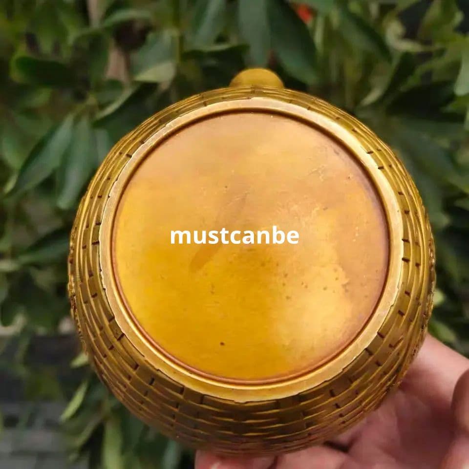 銅 細工 龍鳳提梁徳利 茶壺 茶道具 装飾品 工芸品 美術品 置物