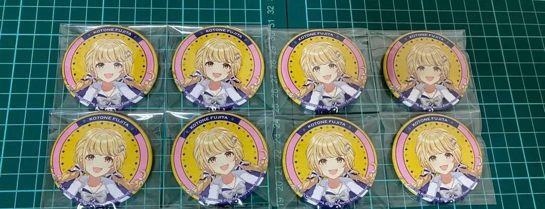 学園アイドルマスター 八景島シーパラダイス 藤田ことね 缶バッジ 10個