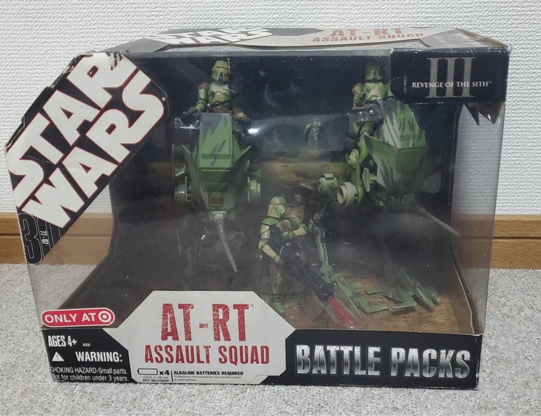 スター・ウォーズ30周年記念AT-RT アサルト スクァッド バトルパック