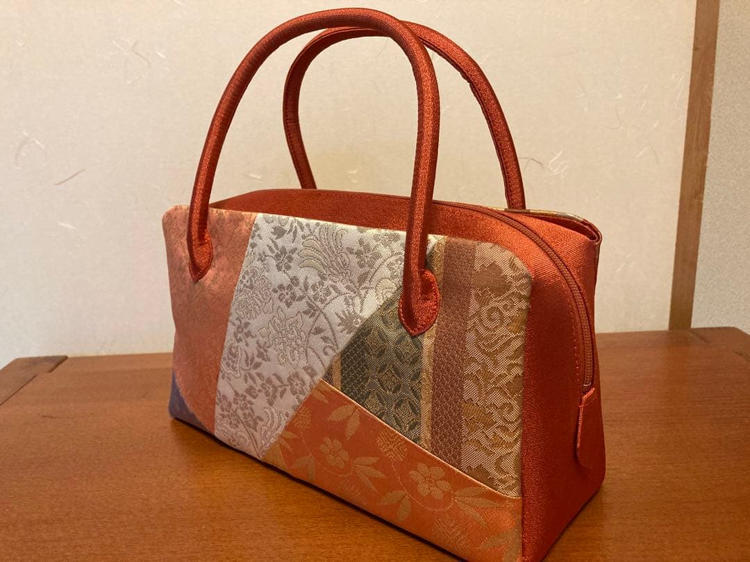 【最終価格】和装バック　古典柄