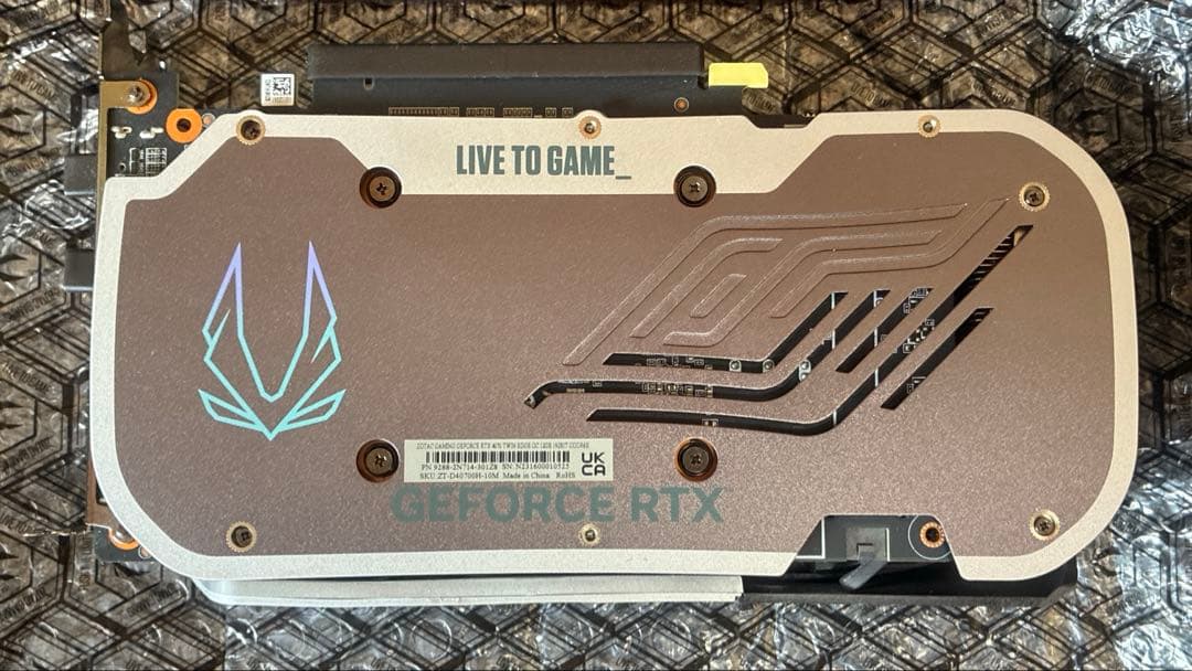 グラフィックボード・グラボ・ビデオカード ZOTAC RTX4070 12GB