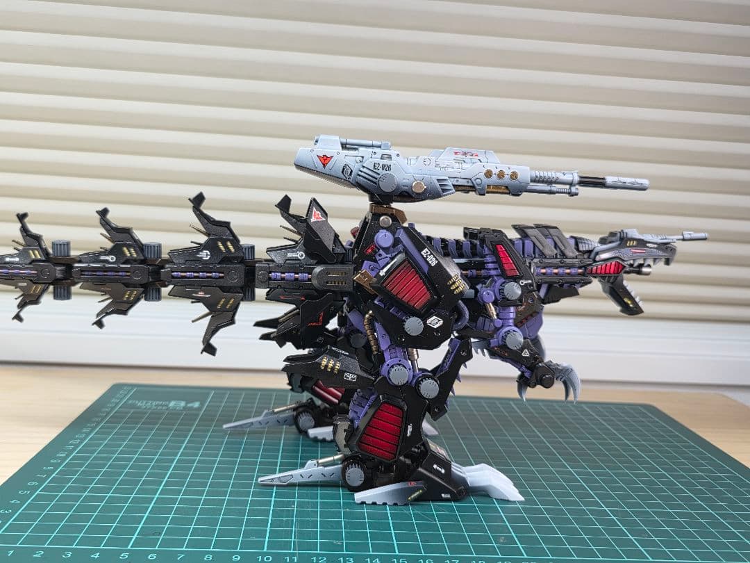 ゾイドHMMジェノザウラー全塗装