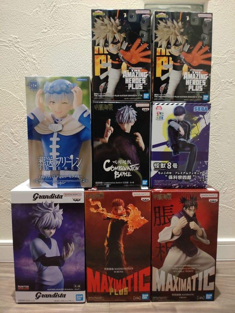 未開封フィギュア　宿儺　脹相maximatic　五条　キルア　爆豪勝己　保科　他