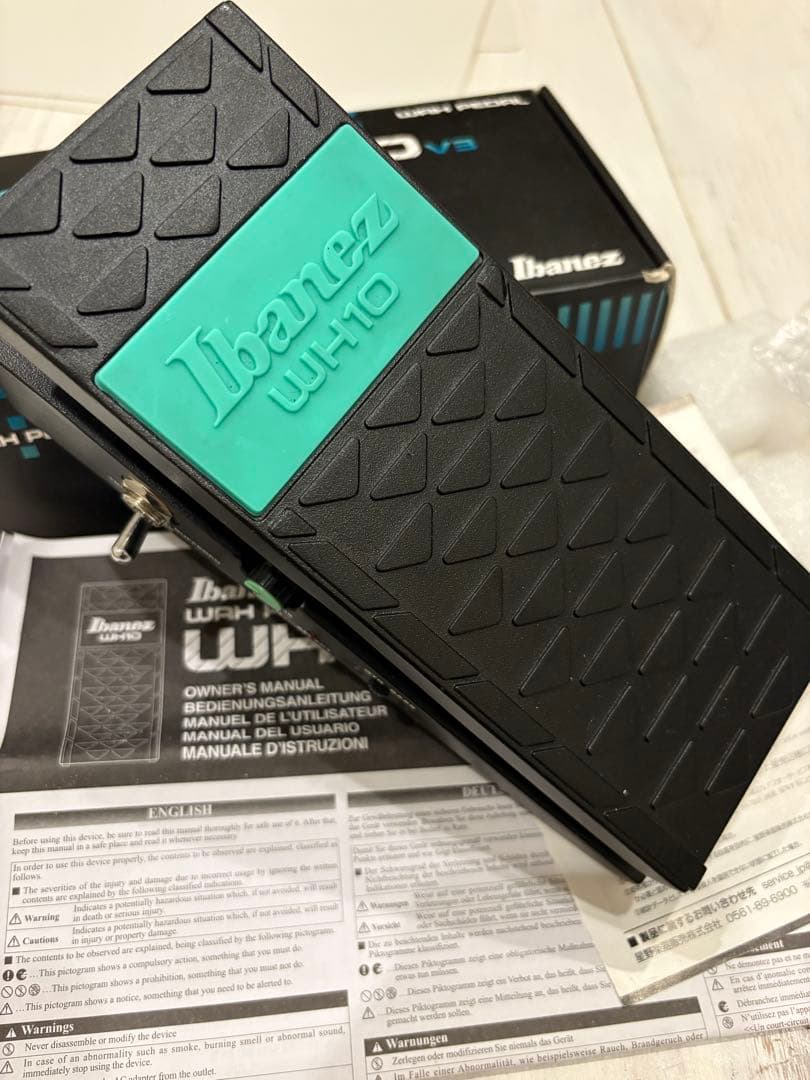ロウラ Ibanez WH10 ギターエフェクター　ワウペダル