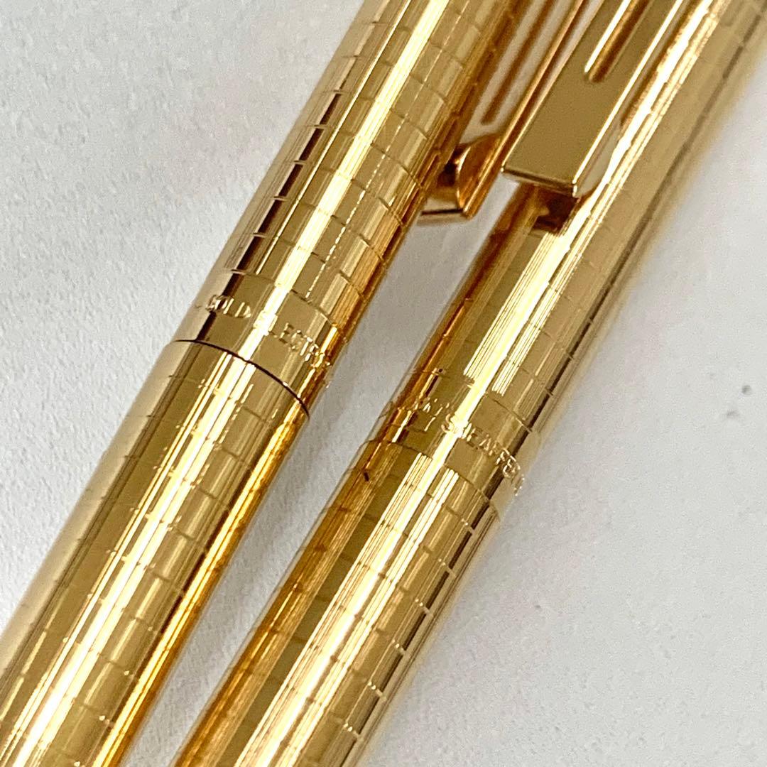 ヴィンテージ SHEAFFER Targa GOLD PLATED セット