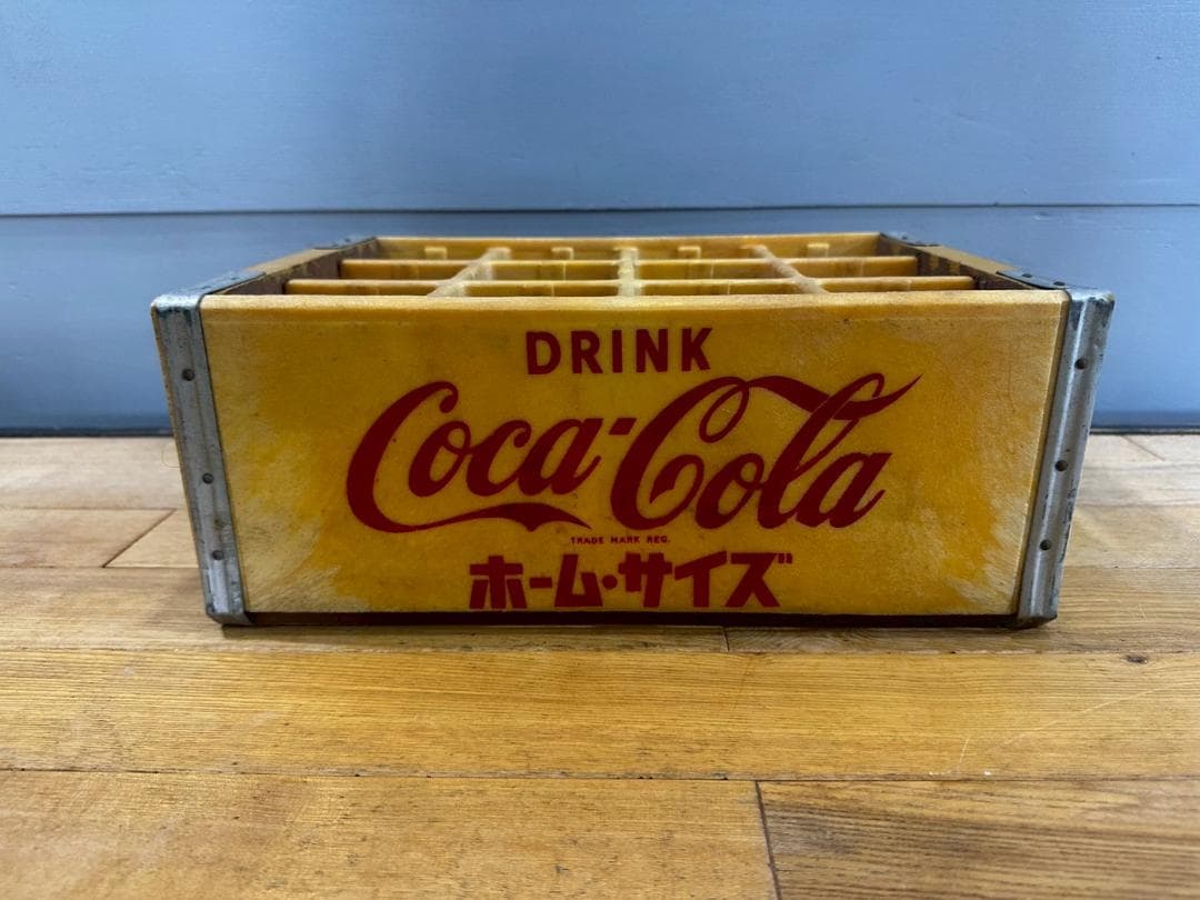 希少 CocaCola コカコーラ プラスチック木箱 ノベルティ RW174