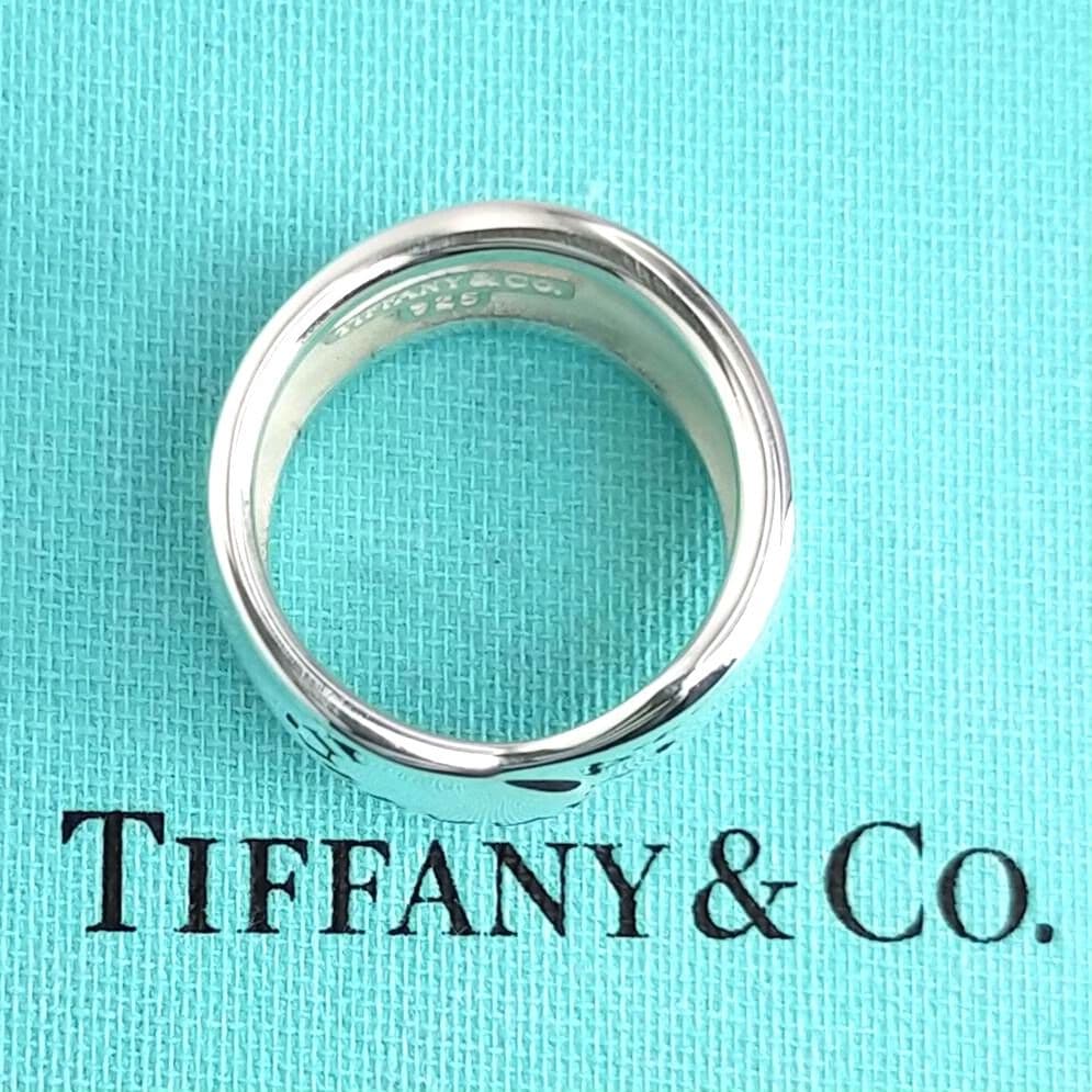 ★SALE★【ティファニー】リーフ　葉っぱ　リング　９号　2418