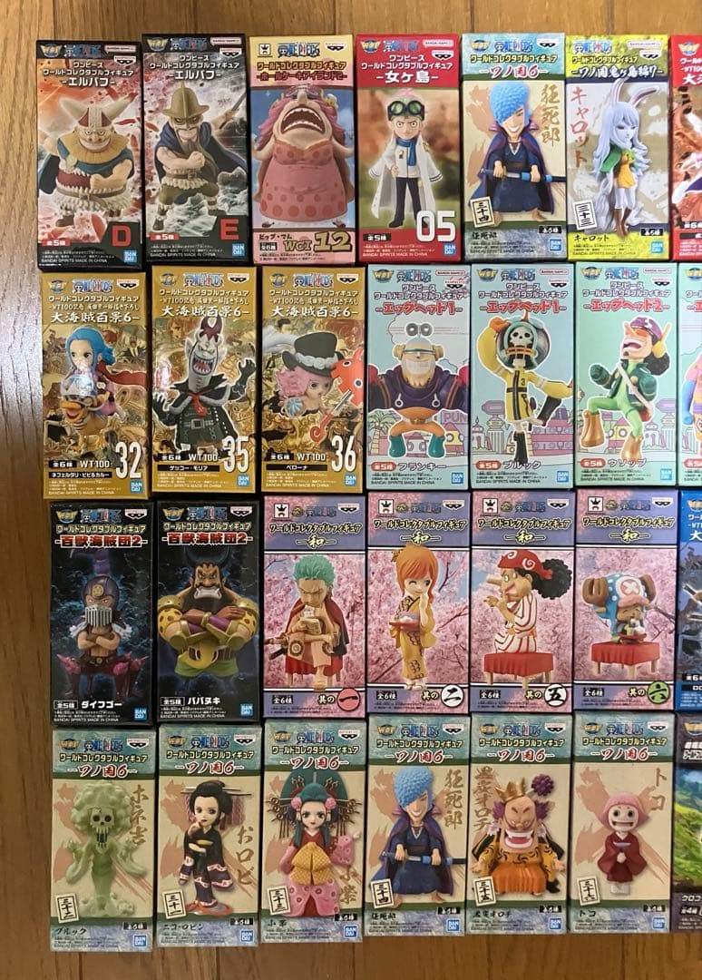 ワンピース　ワールドコレクタブルフィギュア まとめ売り